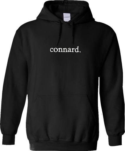 connard.hoodie noir